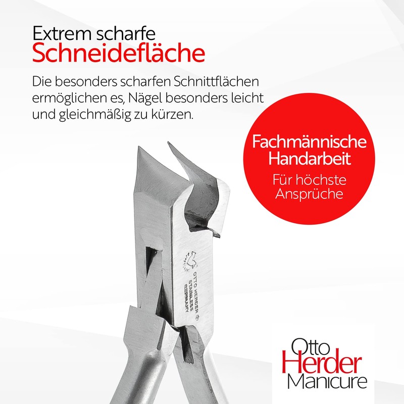 Head Cutters with Short Head 11.5 cm Stainless Hardened Steel Foot