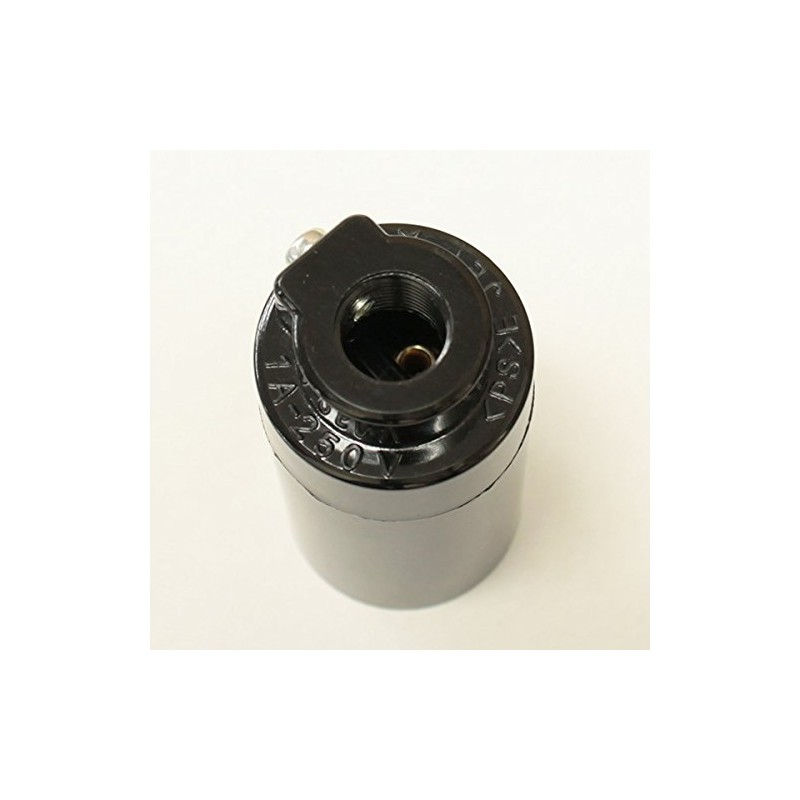 Asahi E17 Socket Type 1 Black for E17 Base