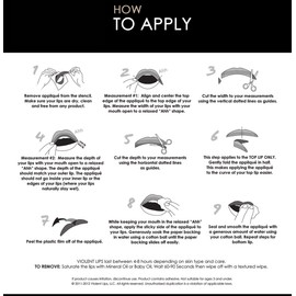 Lip Tattoo Sticker Dermatologically Tested Net