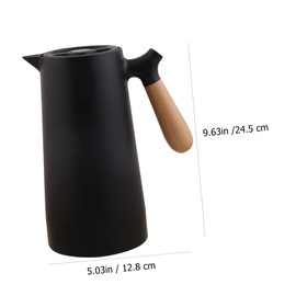 Generic 1Pc Insulation Pot with Simple Design Leak Thermal Kettle for Water Coffee Tea Lightweight and Easy to Clean for Home and Outdoor Use