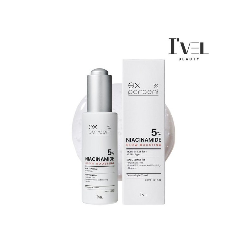 Ible 아이블 익스퍼센트 나이아신아마이드 5% 브라이트닝 앰플 Ible Excellent Niacinamide