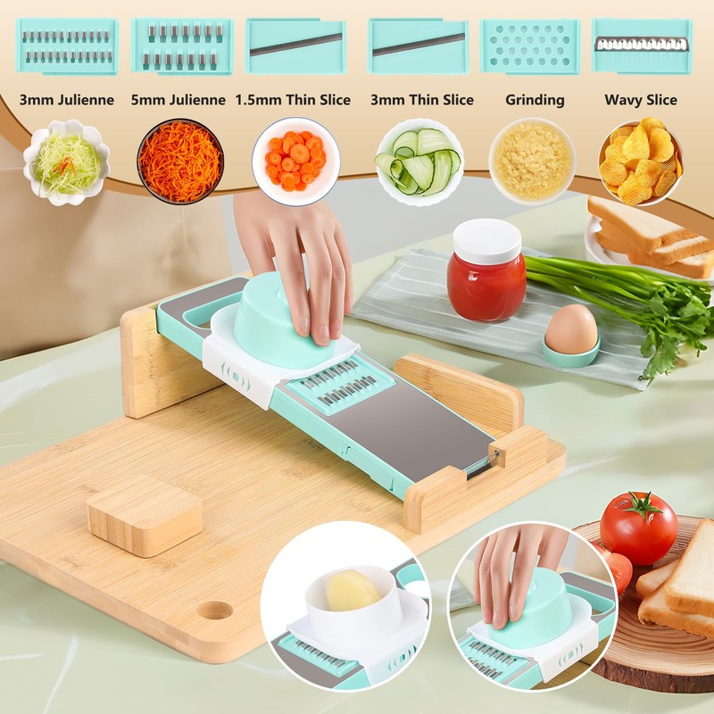Easy-to-Use Adaptive One Handed Cutting Board,Handicap Kitchen Tools with Bread