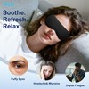 Cooling Gel Eye Mask for Puffiness, Contoured Cold Compress for