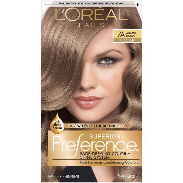 L'Oreal Superior Preference - 7A Dark Ash Blonde (Cooler) 1 Each