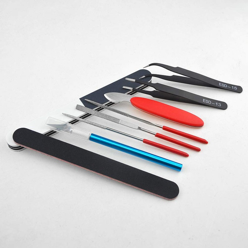 BGTXINGI 20Pcs Modeler Basic Tools Craft Set Gundam Model Tools