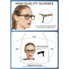 OCCI CHIARI Square Reading Glasses 3.50 Women Fashion Readers 1.0