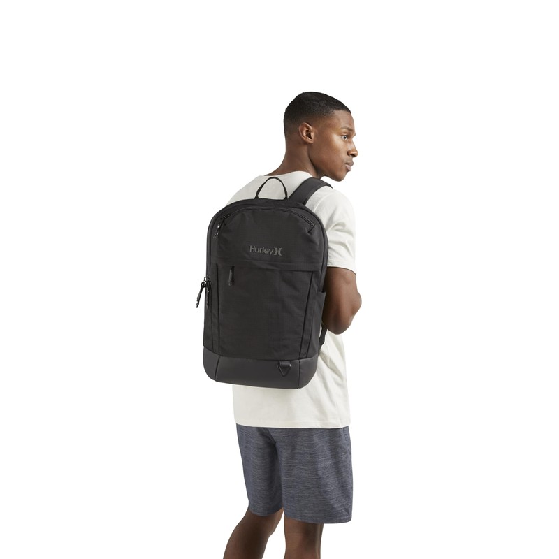 Hurley Mens Classic Backpack, Black, One Size