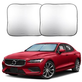 EcoNour Car Windshield Sun Shade Foldable | Front Windshield Shade for Sun, Heat and UV Rays | Sunshade for Car Front Window and Interior Sun Protection | Medium (31 * 28 inches)