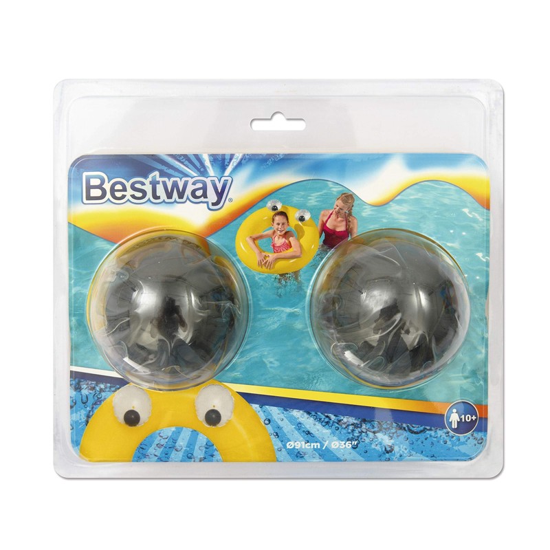 Bestway Big Eyes 91cm Floating Ring, Sorted