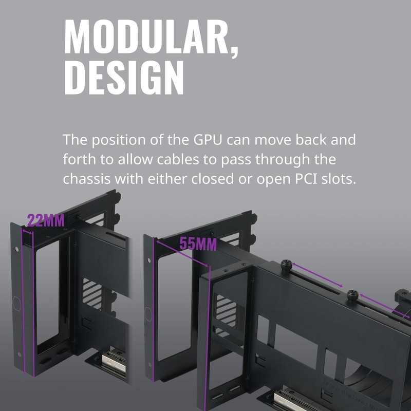 Cooler Master Master Accessory - Kit de soporte vertical para