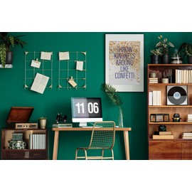 12x18 Homeroom Educational Poster | Inspirational and Motivational Poster | Stylish Classroom Wall Decor | Clever Messages to Motivate Elementary, Middle, and High School Students | Heavy Duty Class