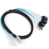 Unbranded 2x Mini SAS 10Gbps SFF-8087 36Pin to 4 SATA