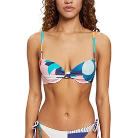 ESPRIT Women's Newport Beach RCS Pad.Bra Bikini, Ink 3, 40 / A