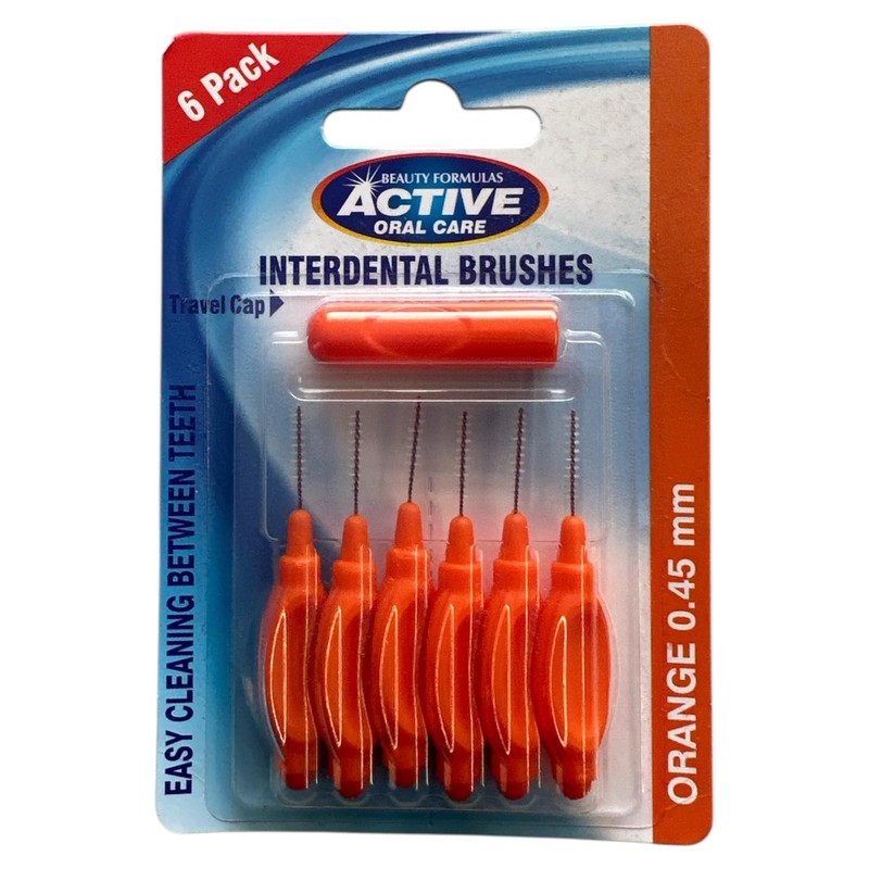 Quailitas Interdental Brush 0.45 mm 6pcs – 2 Packs of