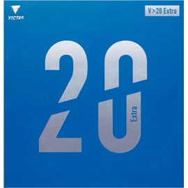 Victas 2.0 200110 Table Tennis Rubber V>20 Extra High Energy Tension Soft Backing Black
