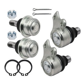 LOSTAR 4 x Ball Joint Kit Compatible with Can-Am 706200653 706200444 Outlander 800R Max 650 800 XT HO XMR LTD Upper Lower