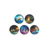 Ergobag Velcro Set of 5 Suitable for Pack/Cubo/Cubo Light/Ease/Mini