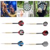 18 Pcs Professional Steel Tip Darts Flight Steel Tip Dart