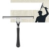 Shower Squeegee Multifunctional Stainless Steel Bath Squeegee Window Cleaner Tool