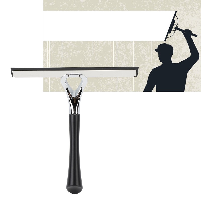 Shower Squeegee Multifunctional Stainless Steel Bath Squeegee Window Cleaner Tool