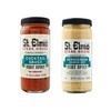 St. Elmo Cocktail Sauce (8 Fl Oz) and Coarse-Cut Horseradish