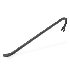 GreatNeck WR24 Wrecking Bar, 24 Inch | Pry, Strike, & Demo with Single Rugged Tool | Slotted Nail Puller & Hardened Prying Edge | Drop Forged Steel Construction Tool | Rust Resistant