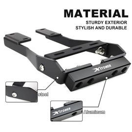 Xitomer Steel Scrape Bars Compatible with MT-09 / SP 2021-2023 MT09 MT 09 SP 12 bar Stunt Riding Scraper Guards 12 o'clock Street Stunting Tail Bar