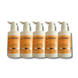 Illyyoon Illiyoon Large Capacity Hypoallergenic Easy Wash Sun Cream for the Whole Family 150ml 5pcs / 일리윤 대용량 저자극 온가족 이지워시 선크림 150ml 5개