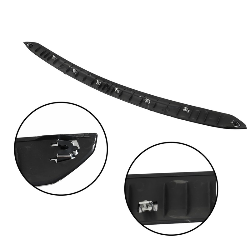 SEBLAFF Chrome Hood Front Molding Trim Replacement for 2020 2021
