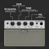 EROK Mini Bass Amp, Portable Amplifier with Clean/Drive Dual Channels,