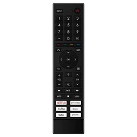 Beyution ERF3Z80H Replaced Remote Control Applicable for Hisense Smart TV 50A6G 65A6G 43A4H 40A4H ‎32A4FH ‎32A4H -with Voice