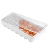 iDesign Fridge Binz BPA-Free Plastic Stackable Egg Holder - 14.5"