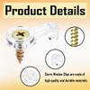 80 Pcs Storm Window Clips,Screen Clips to Hold The Screen