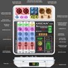 Professional DJ audio mixer, 4-channel DJ mixer, Bluetooth sound mixer,