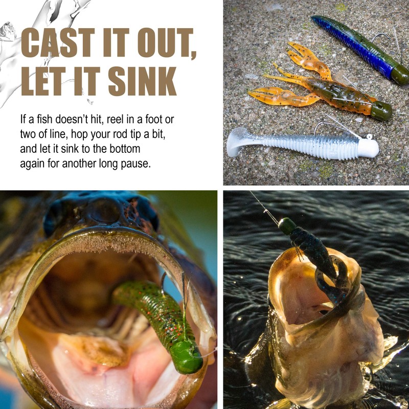 Lunkerhunt Pre-Rigged Finesse Craw