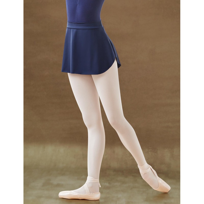 Women Pull On Ballet Skirt Elastic Mini Skirt for Dancing