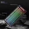Womier Shine Through PBT Keycaps 60 75 100 Percent Cherry
