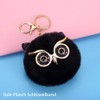 kuaetily Key Chain, Set of 6 Cute Plush Owl Ball