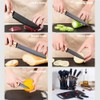 DANFFI - Kitchen Utensils Set - Silicone Cooking Utensils, Non-Toxic
