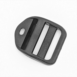 Duraflex (5 Pack) 1”inch(25mm) Curved Ladder/Tension Lock/Slider Buckles w/ HOLE USA MADE