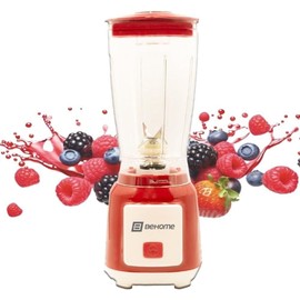 Batidora para batidos y batidos de cristal de 600 ml con cuchillas de acero inoxidable de 250 W