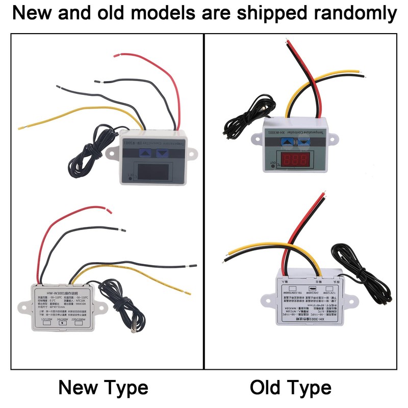 Digital Temperature Controller, XH-W3001 Digital Temperature Controller, Thermostat Switch, Thermostat