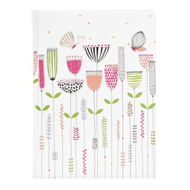 goldbuch Notebook DIN A5 Quality Time in Turnowsky Design, Notebook with 200 Pages, 100 g/m² Paper, Art Paper Cover with Gold Embossing and Bookmark, Approx. 15 x 22 cm