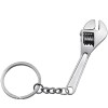 Unbranded Mini Metal Adjustable Wrench Creative Metal Spanner Key Chain