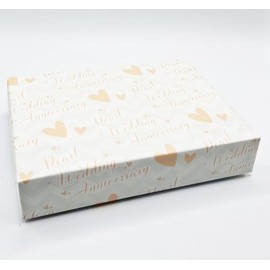 2 Sheets 2 Tags 30th Wedding Anniversary Wrapping Paper Pearl Wedding Anniversary Giftwrap (PA)