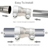 ePathChina 2 to 2.5 Inch Double Clamp Reducing Pipe Exhaust
