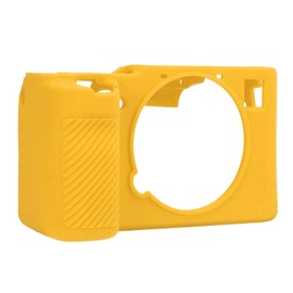 Camera Case for A7C, Soft Silicone Camera Skin Housing Case Protective Cover for A7C Digital Camera(Yellow)