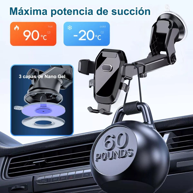 Sdlogal Soporte Celular Auto Tablero Teléfono Coche Estable