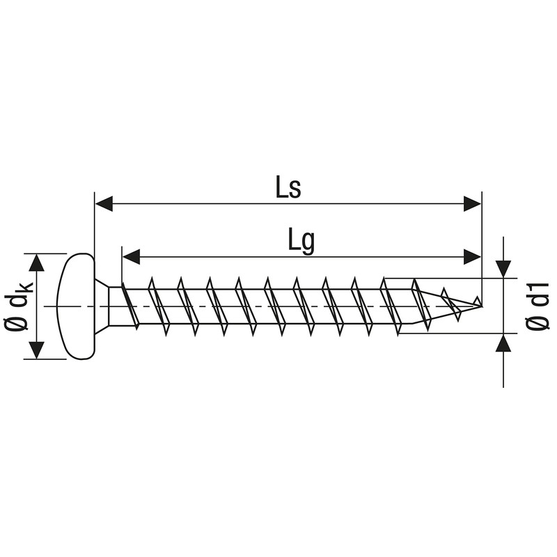 Spax Universal Screw, 201010450403