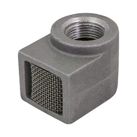 Midline Valve HHSW0114 Gas Regulator Vent with Screen 1-1/4’’ Connections, 1-1/4", White